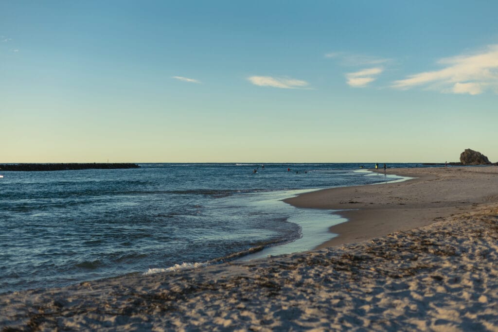 Currumbin Alley beach panorama, Gold Coast portrait location