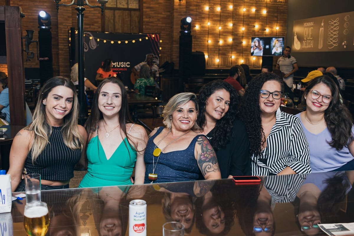 Guests at the bar during a hotel music night, event photography in Gold Coast