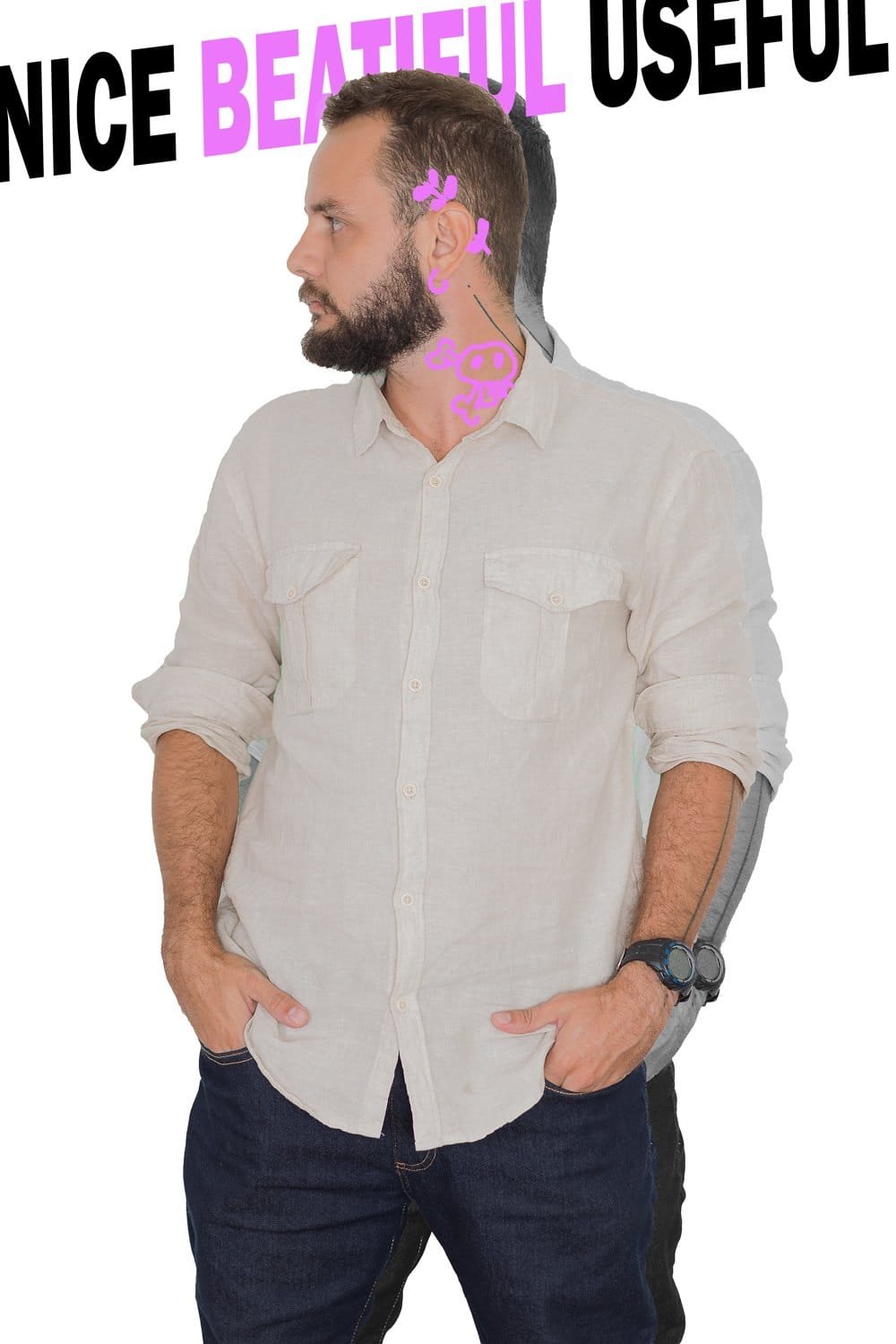 The designer, alternate frame