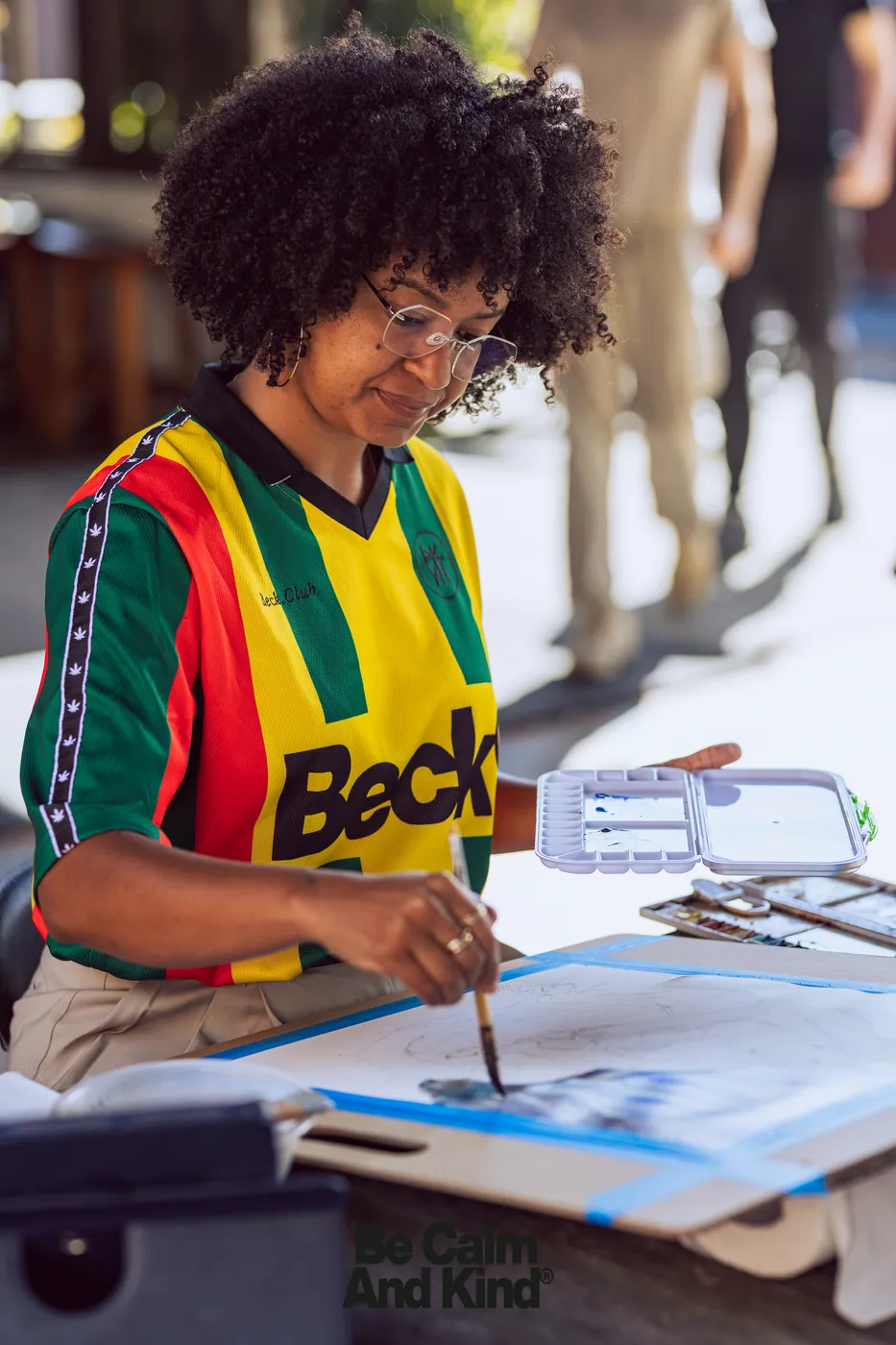 Live painting at Kaya na Gandaia, Gold Coast event photography
